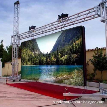 Tourgo LED screen truss for exhibition roof truss aluminum truss